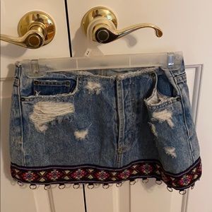 Carmar Denim Skirt